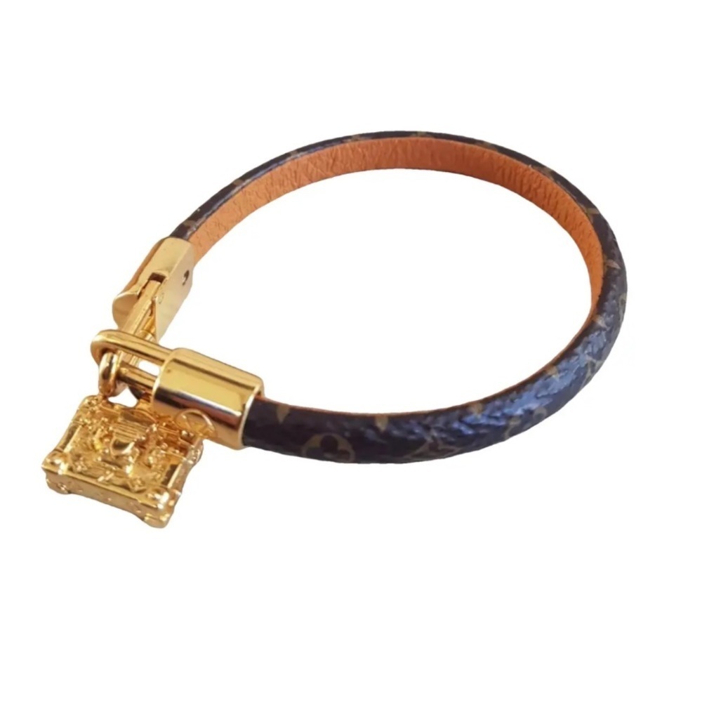 Louis Vuitton Petite Malle Monogram Bracelet - Picture 6 of 6